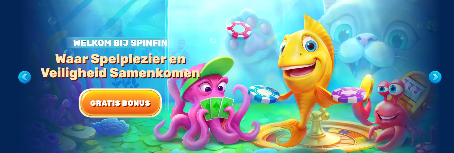 Spinfin Casino baner